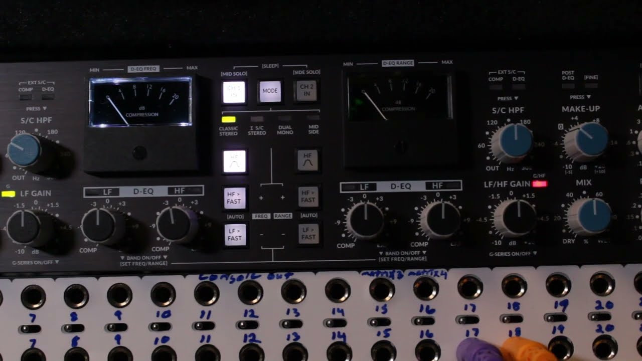 SSL Bus Plus - How to Set Dynamic EQ Frequency