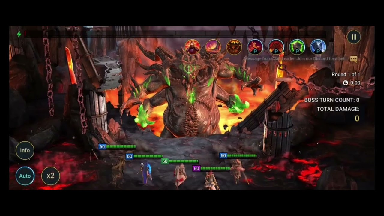 RAID Provocarea Clan Boss Nightmare