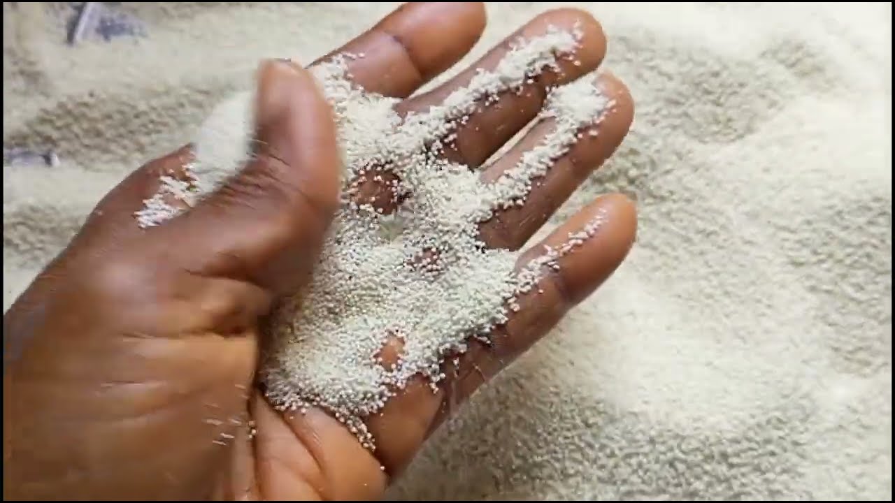 HOW TO MAKE COMMERCIAL ACHA FLOUR FOR FUFU.