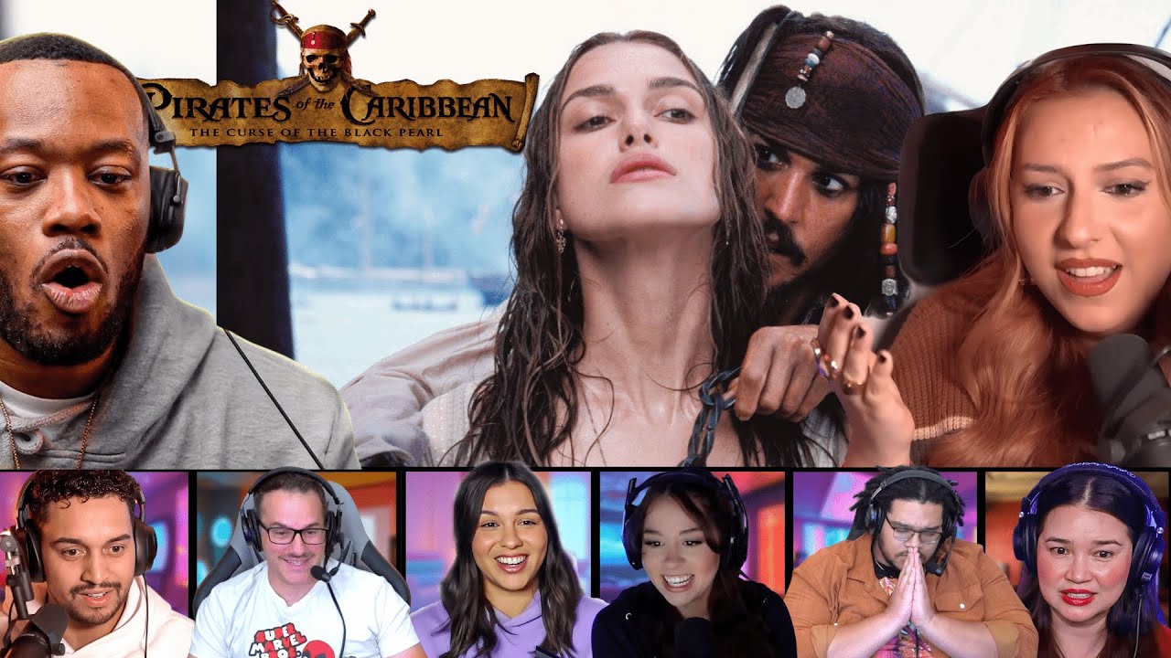 TOP "JACK SPARROW ESCAPE" REACTIONS! PIRATES OF THE CARIBBEAN (2003) MOVIE REACTION MASHUP!