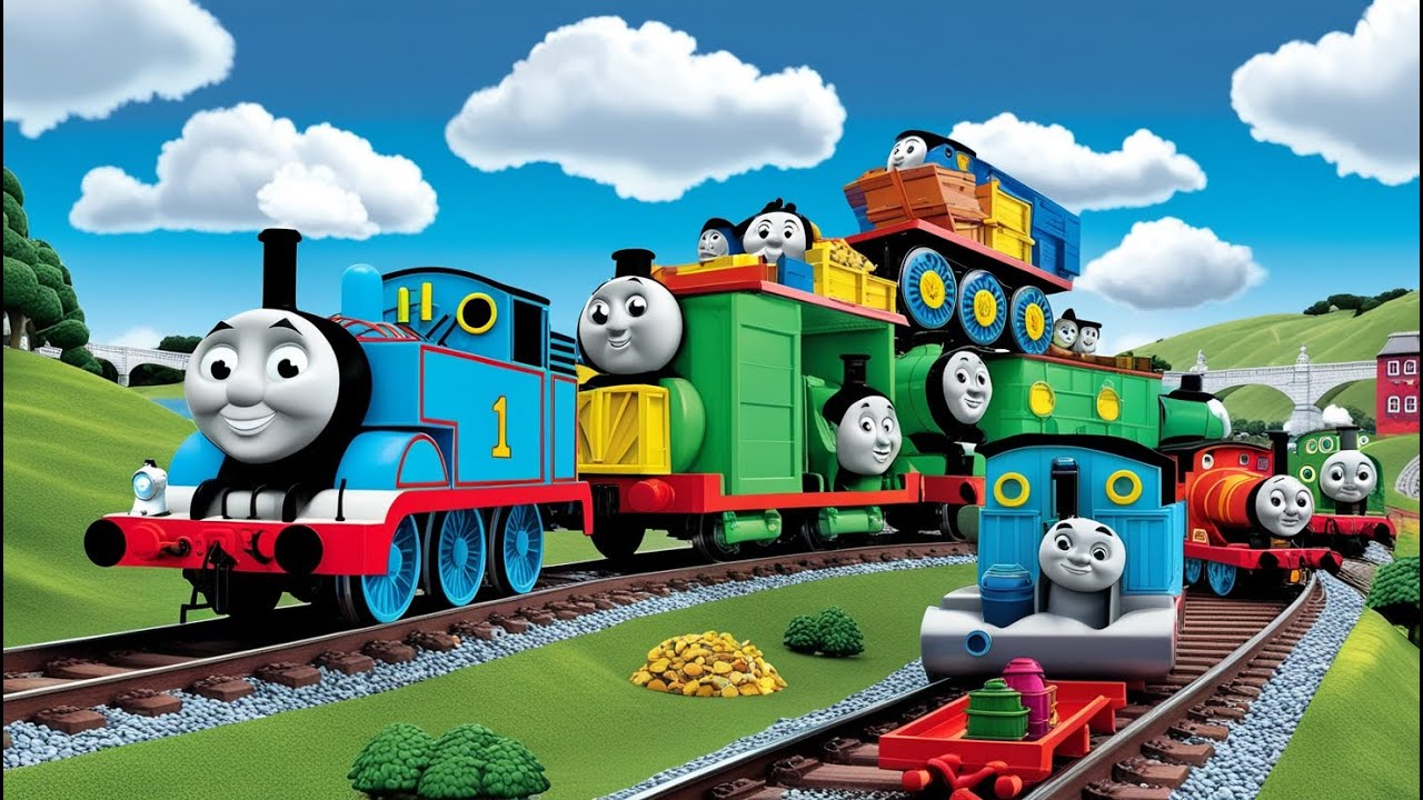 Thomas und der Schlammige Weg #ThomasUndSeineFreunde #Kindergeschichten #Abenteuer