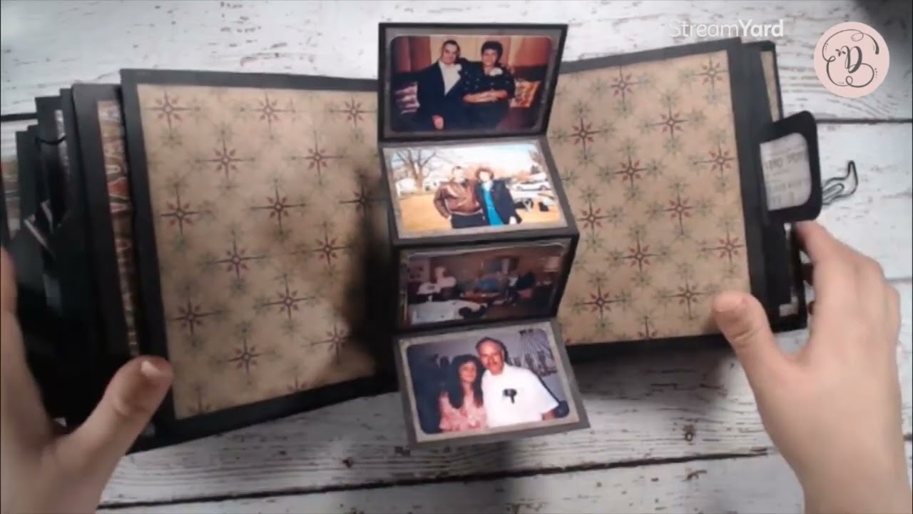 Dapper: Tim Holtz Inspired Family Mini Album