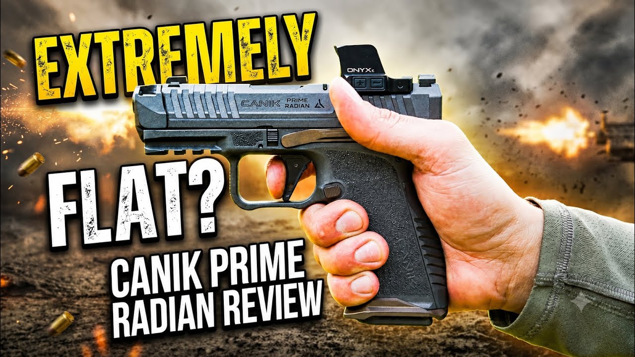 Canik Prime Radian: пистолет, о котором все говорят