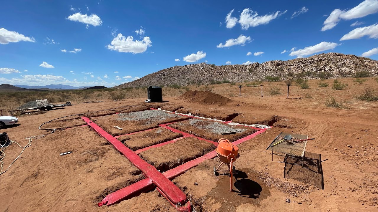 Off grid living | We have started building our Hyperadobe home