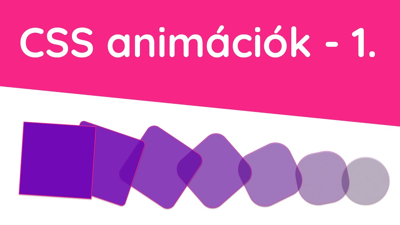 CSS animációk - 1. rész - transition