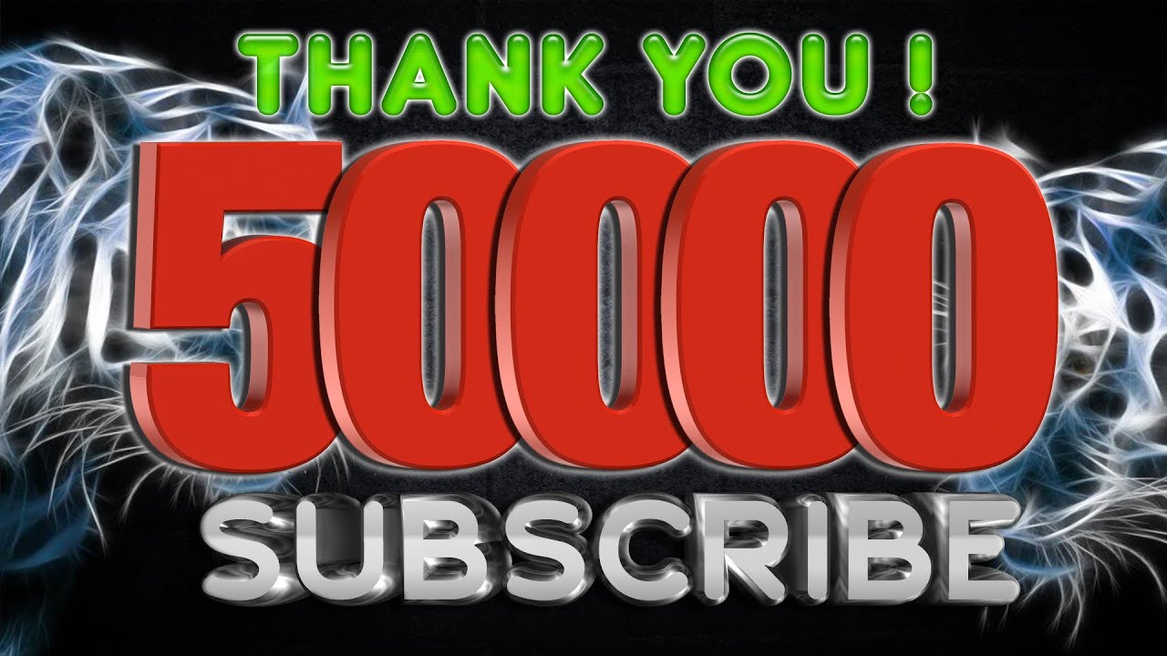 ToZaTop 50,000 Subscribers Special Thank You !