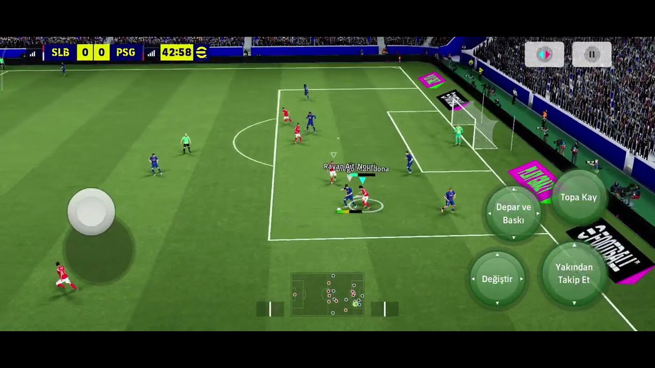 eFootball klasman maçı taktiği 