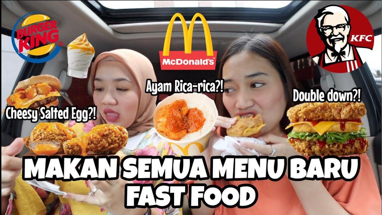 NYOBAIN MENU BARU BURGER KING - MCD - KFC | RASANYA DILUAR EKSPEKTASI !!