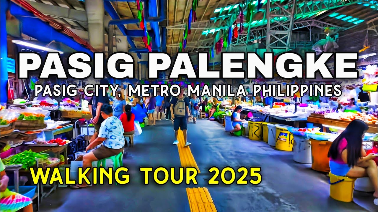 [4K] Pasig Mega Market  Walking Tour | Filipino Local Food & Pasig Palengke Vibes In November 2025🇵🇭