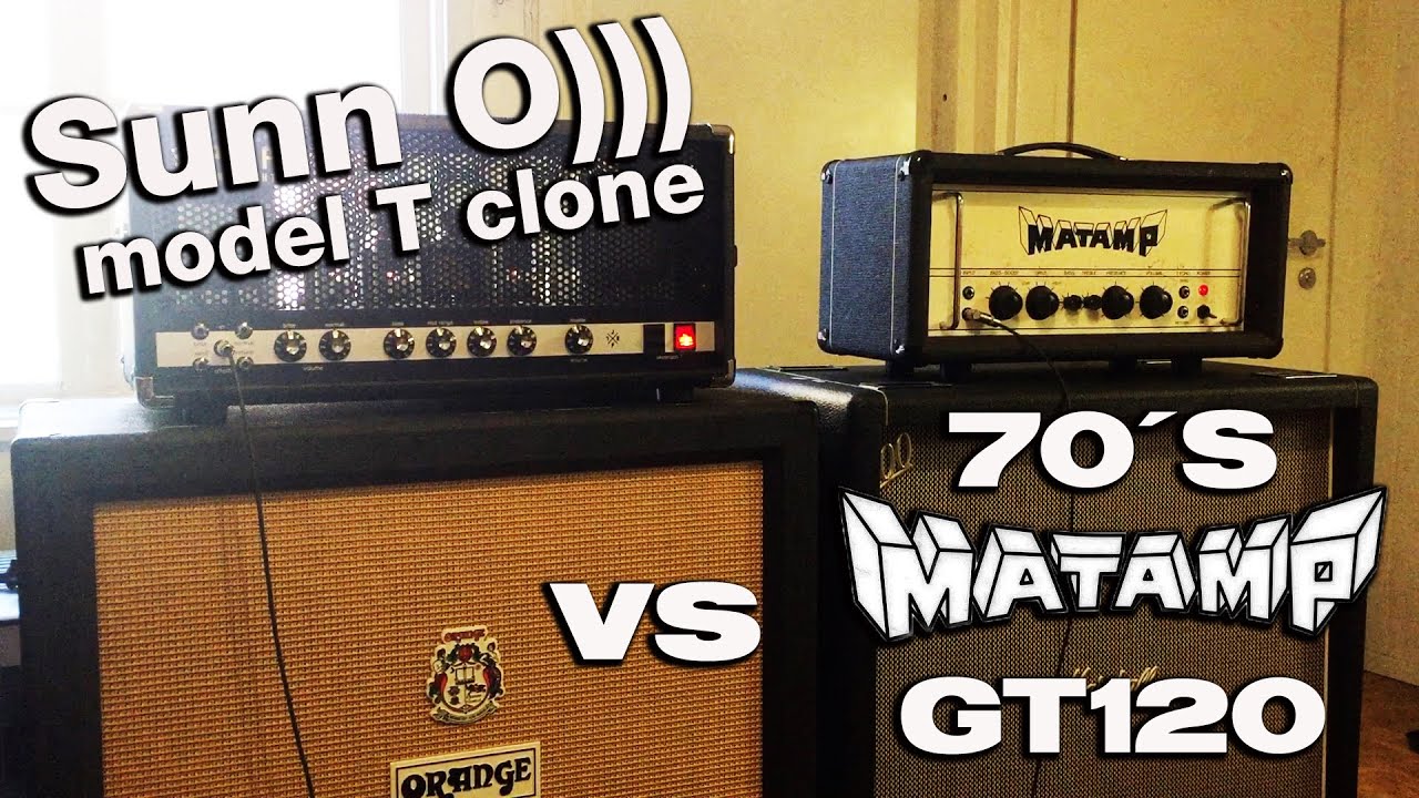 JPTR FX Ohmmacht Sunn O)) Model T + 70s Matamp GT120 + Ananashead FX Op Big Muff. (Phone recording)