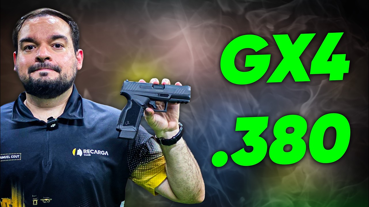 Nova .380 MAIS BARATA! GX4 Carry .380 ACP vs .38 TPC - Análise