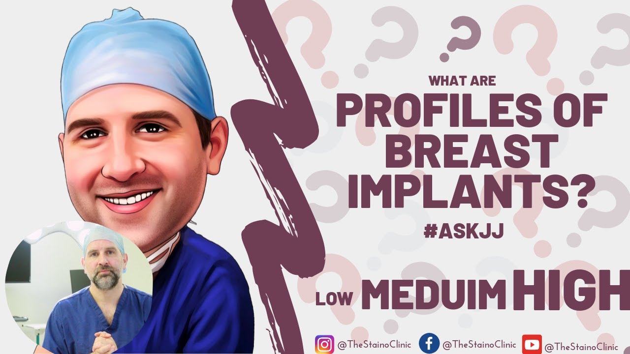 Explaining the different profile of breast implants
