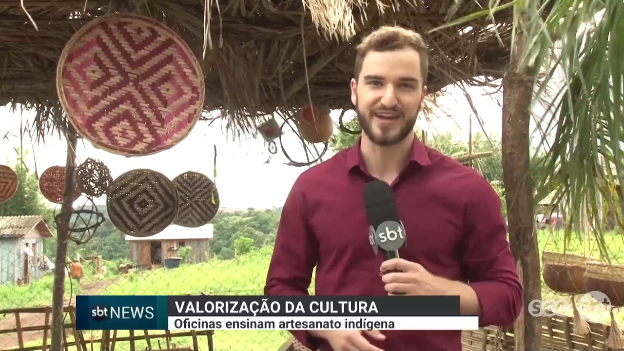 Valorização da cultura: oficinas ensinam artesanato indígena