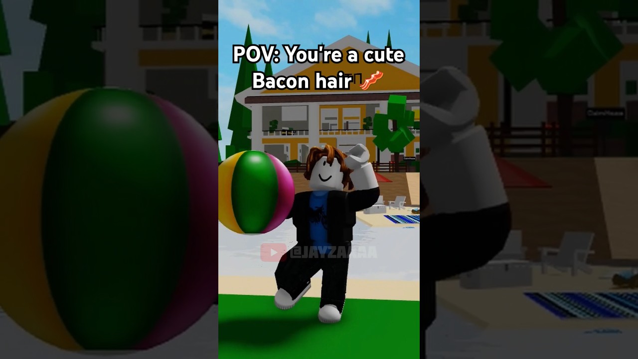 POV: You're a cute Bacon hair 🥓🥺 