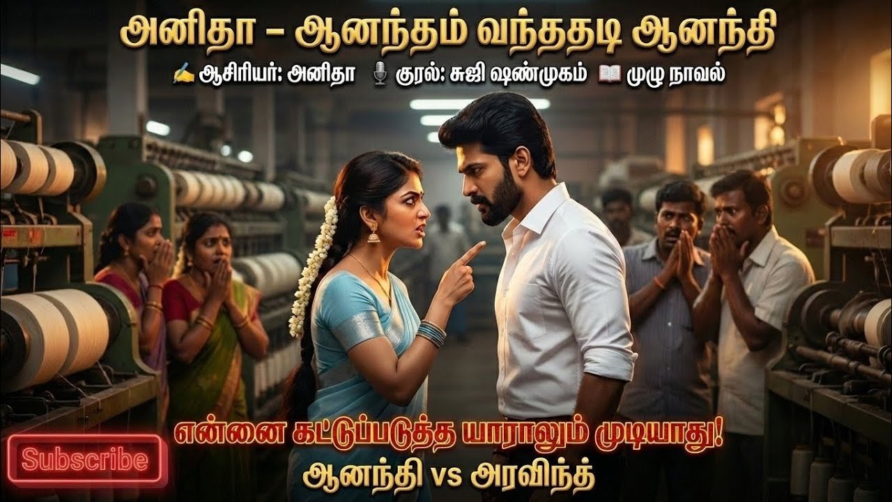 ஆனந்தம் வந்ததடி ஆனந்தி | Anitha G| tamil audio novels | Antihero romantic Novels|முழு நாவல்