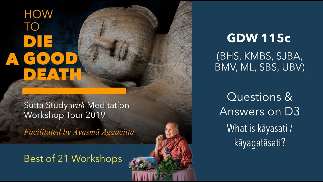 GDW 115c Q&A on What is Kāyagatāsati (BHS to UBV)
