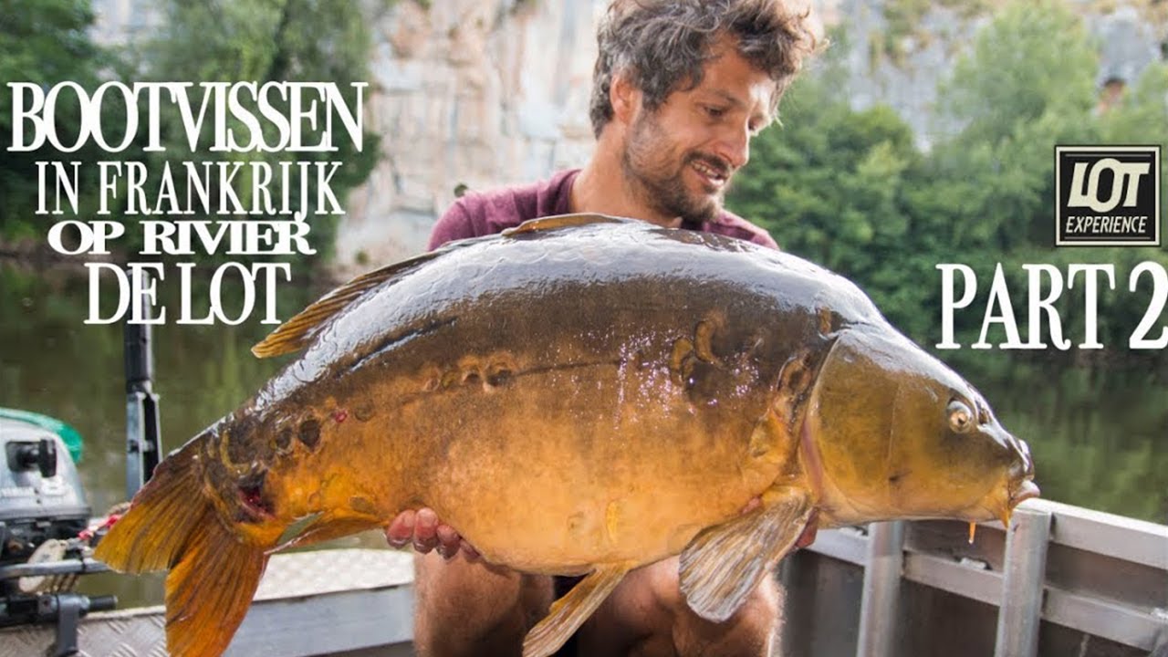 Bootvissen op rivier de Lot: Karpervissen met Wouter en Kiek (deel 2)