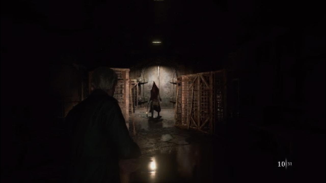 Silent Hill 2 remake-Pyramid Head no hit encounter 4K 60FPS