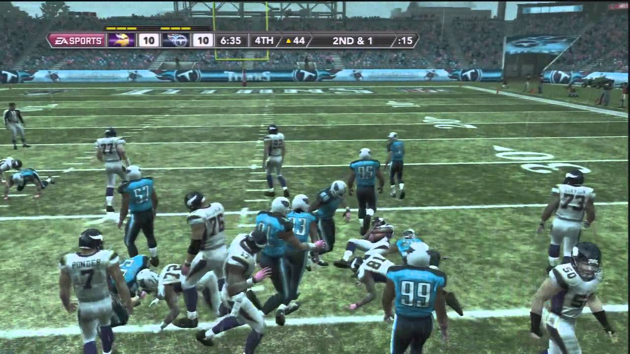 Madden 12 Vikings Franchise - Season 2 Week 8 @ Tennessee Titans [Ep.23]