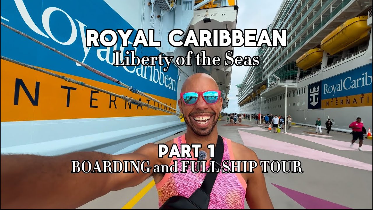 Видеоблог Royal Caribbean Freedom of the Seas, день первый! Посадка, экскурсия по кораблю и номер...
