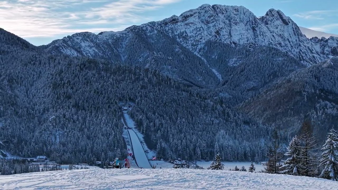 PANORAMA NA TATRY I ZAKOPANE Z LOTU PTAKA | ZIMA 2026 [4K]