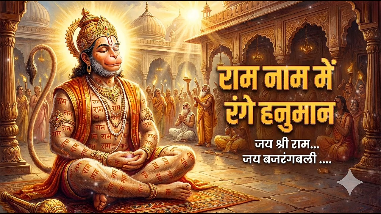 Ram Naam Mein Range Hanuman | Hanuman Ji Bhajan | Jai Bajrangbali | Bhakti Song | जय श्री राम 🚩🚩🙏🙏