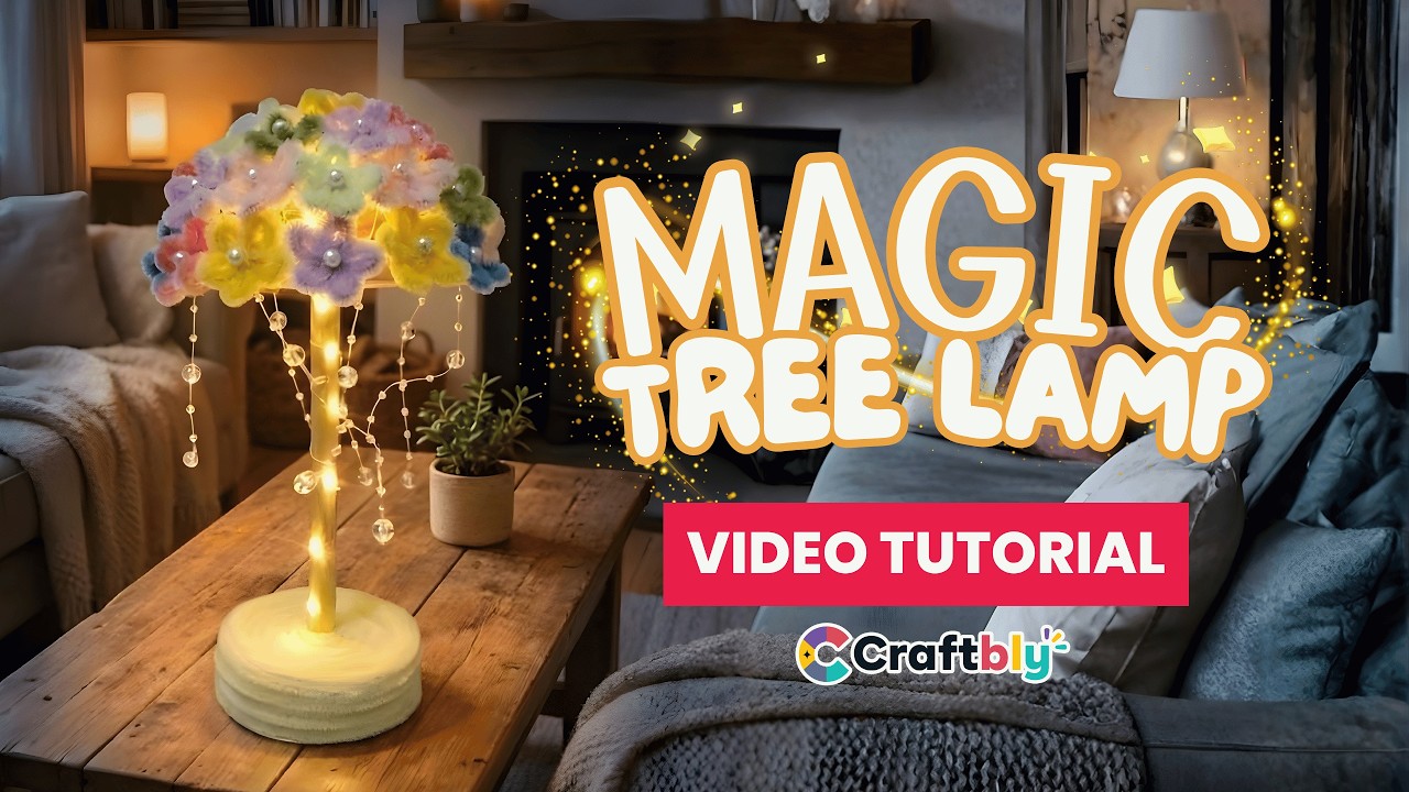 Magic Tree Lamp - MyCraftJoy Video Tutorial