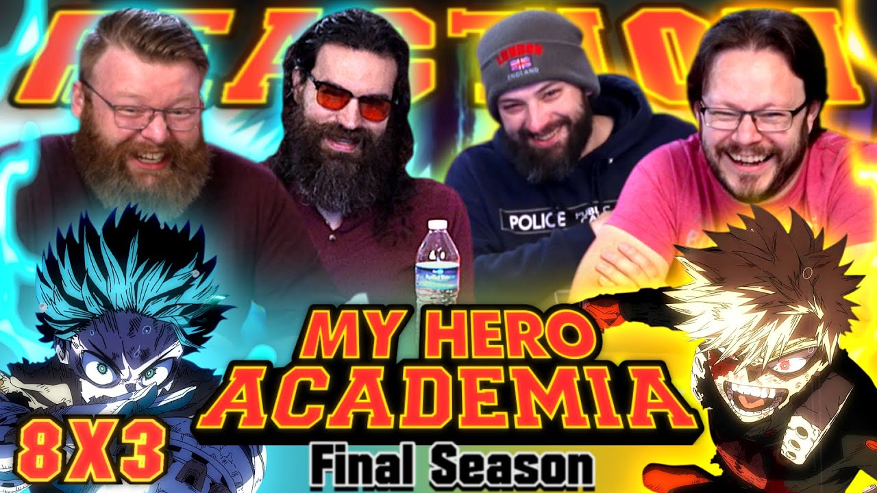 My Hero Academia 8x3 REACTION!! 
