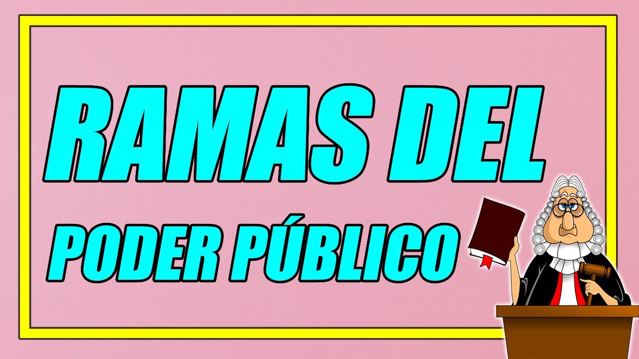 RAMAS DEL PODER PÚBLICO 👨‍🏫 (LEGISLATIVA, EJECUTIVA Y JUDICIAL) - Elprofegato