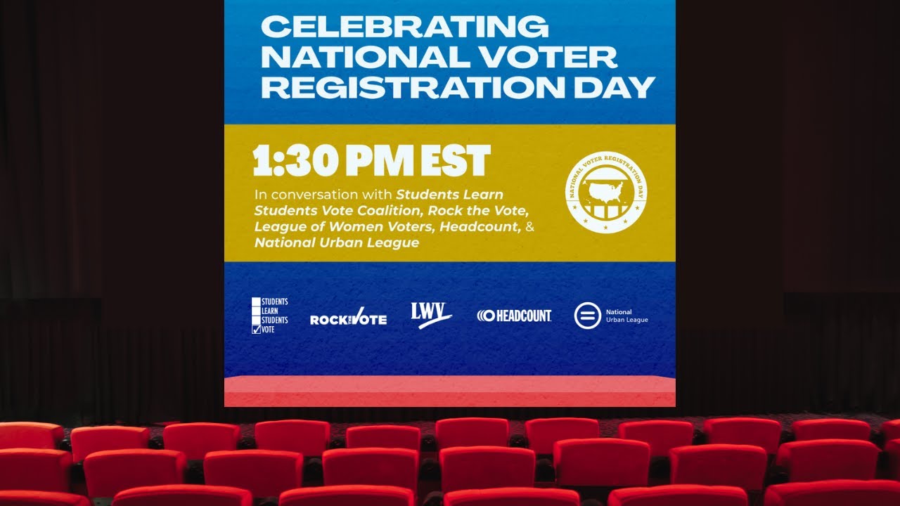 Celebrating National Voter Registration Day 2024!