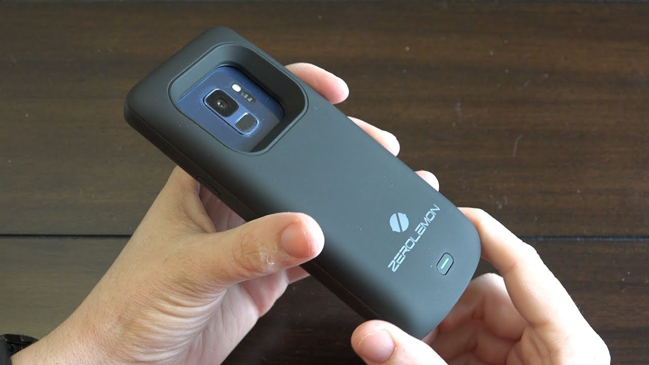 ZeroLemon Samsung Galaxy S9 Battery Case 4700mAh