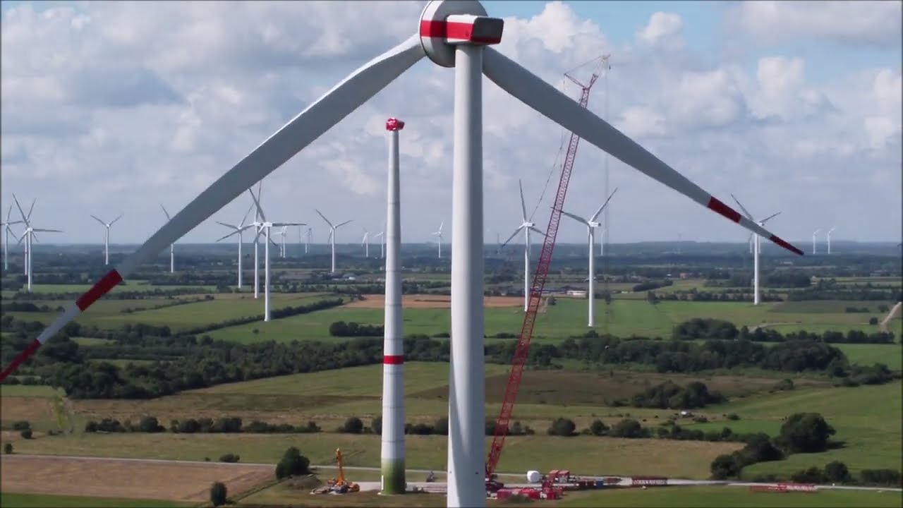 Süderhackstedt wind farm, 2 x Enercon E-138 EP3 E2, 1 x E-147 EP5 E2 wind turbines 21.08.2022