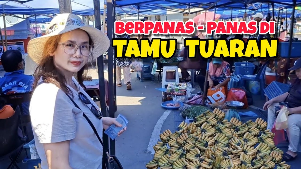 Tamu Tuaran Sabah Malaysia Weekly Traditional Street Market