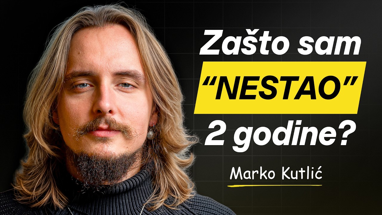 Marko Kutlić PRIZNAO: Zašto je otputovao 2 godine / Sve o životu na ulici i LAŽNIM Životima Poznatih