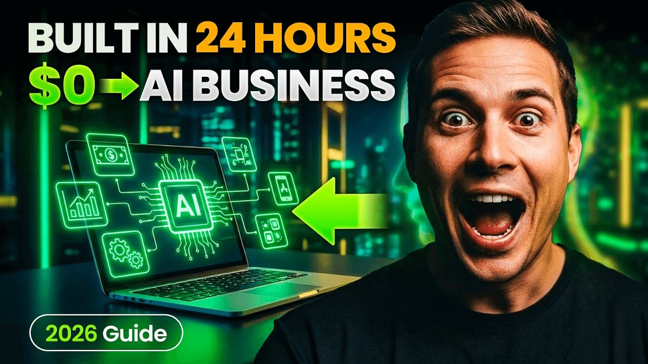 How to Build a Fully Automated AI Business With $0 (2026 Guide)