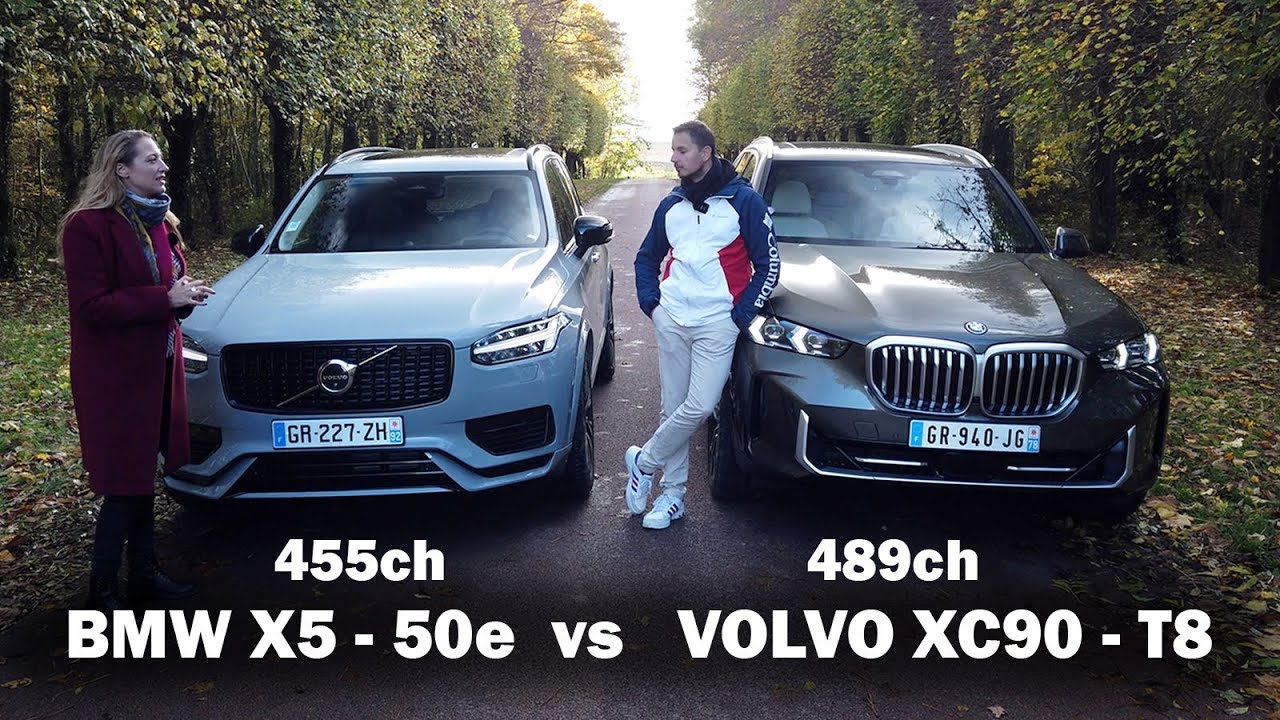 BMW X5 vs VOLVO XC90 - Duel : SUV hybride rechargeable pour PDG / Comparatif