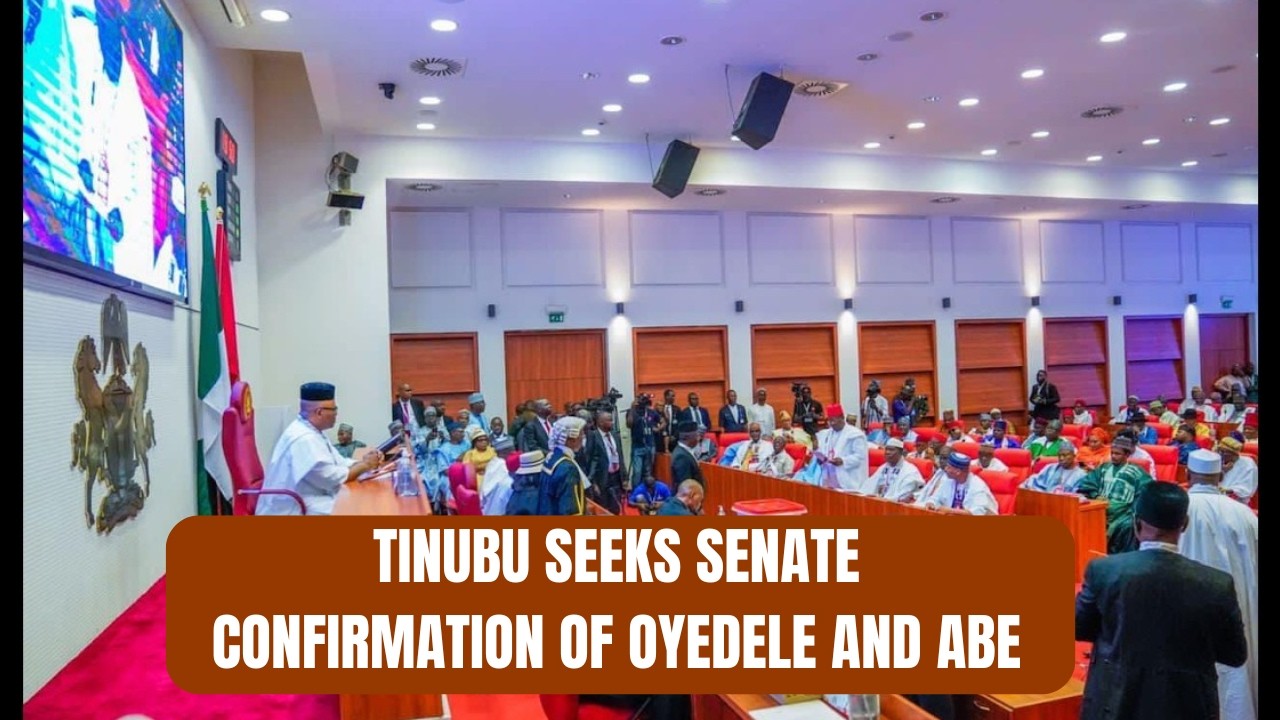 JUST IN: Tinubu Seeks Senate Confirmation of Oyedele and Abe as Minister and NUPRC Chairman