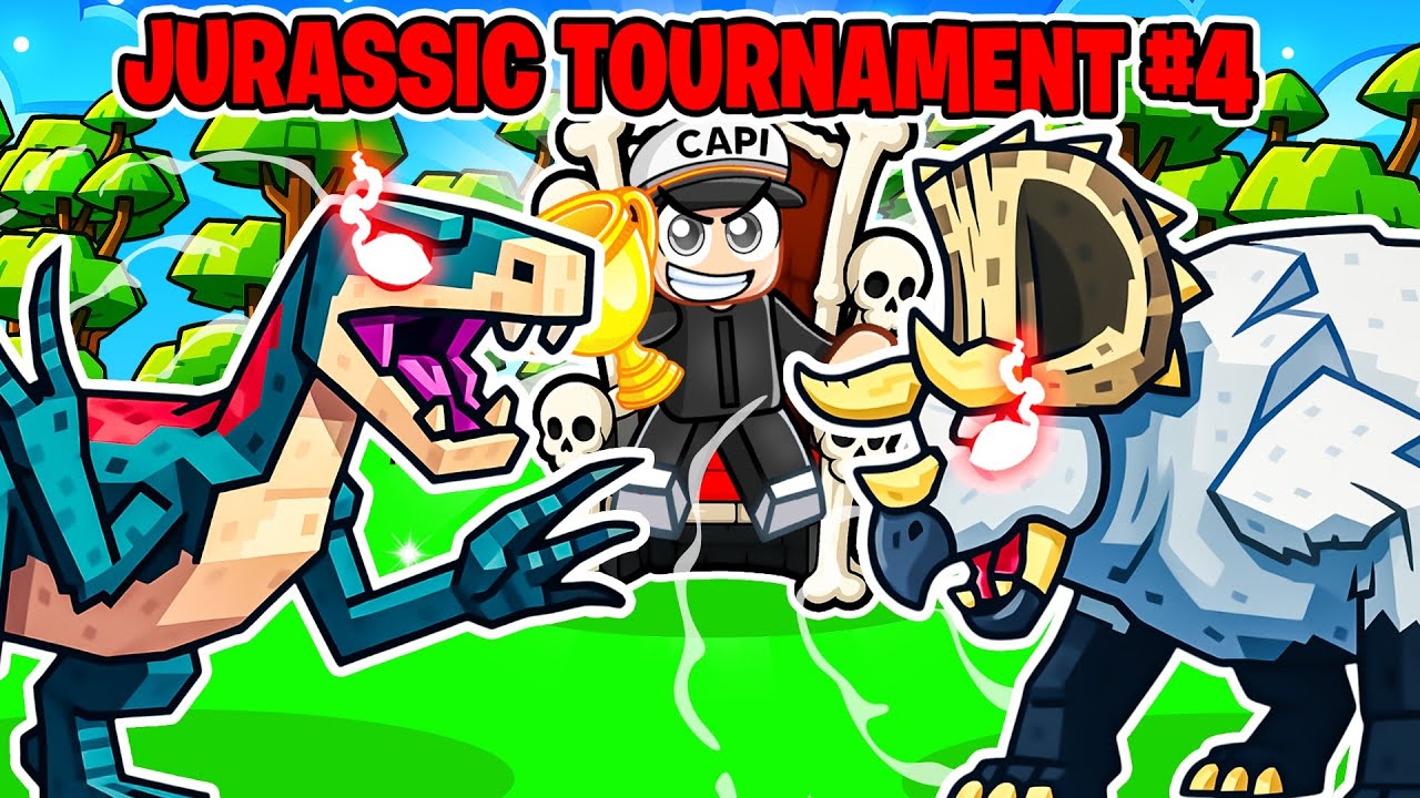 JURASSIC BLOCKY TOURNAMENT but its HERBIVORES ONLY