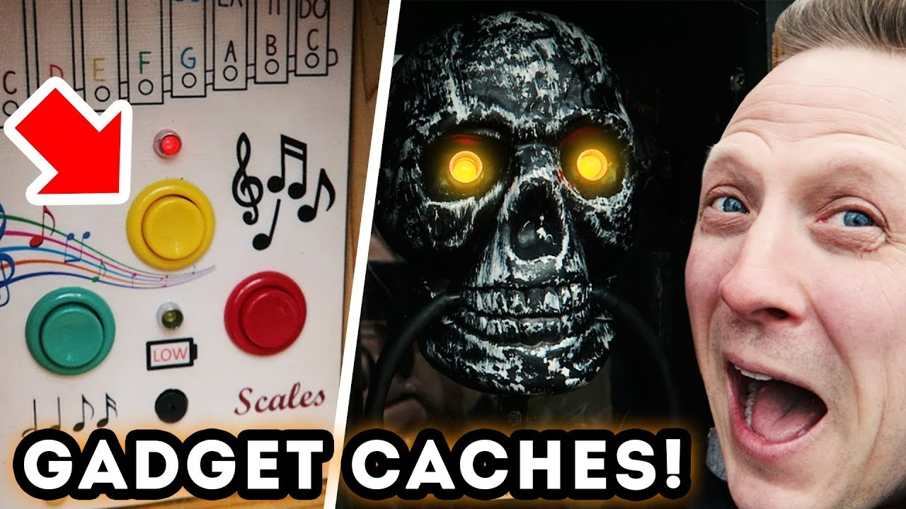 THESE GADGET GEOCACHES WILL BLOW YOUR MIND!