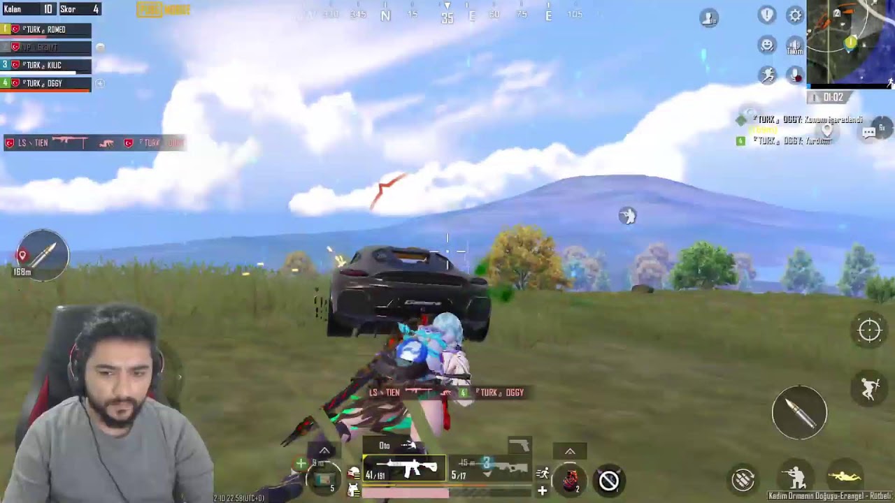 Rank kasıyoruz TURK ROMEO - PUBG MOBİLE