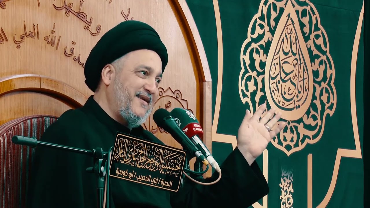 السيد جعفر المروج ليالي شهادة الزهراء الرواية1  حسينية البلام الليلة1