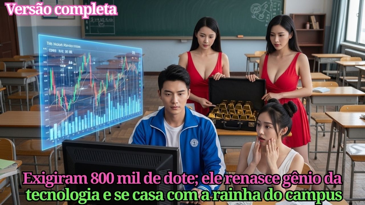 Exigiram 800 mil de dote; ele renasce gênio da tecnologia e se casa com a rainha do campus