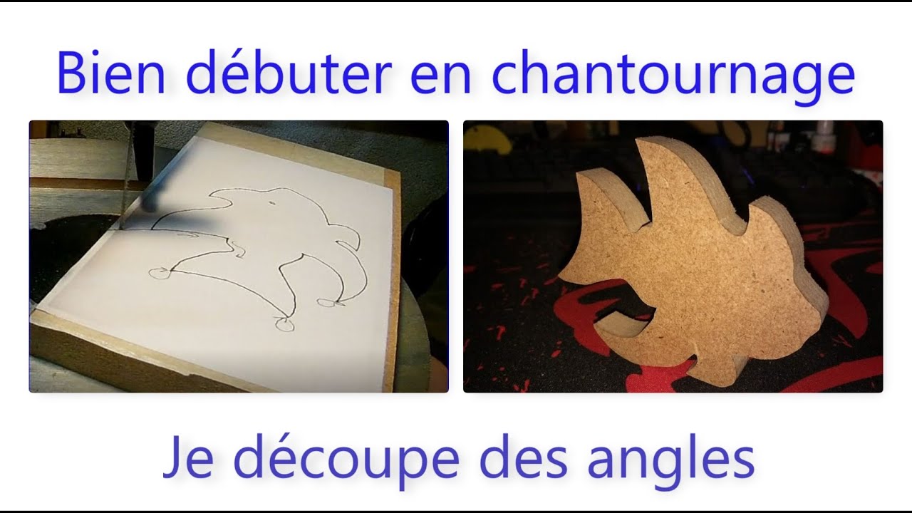 [TUTO DEBUTANT CHANTOURNAGE] Apprendre à faire une découpe d'angle très nette