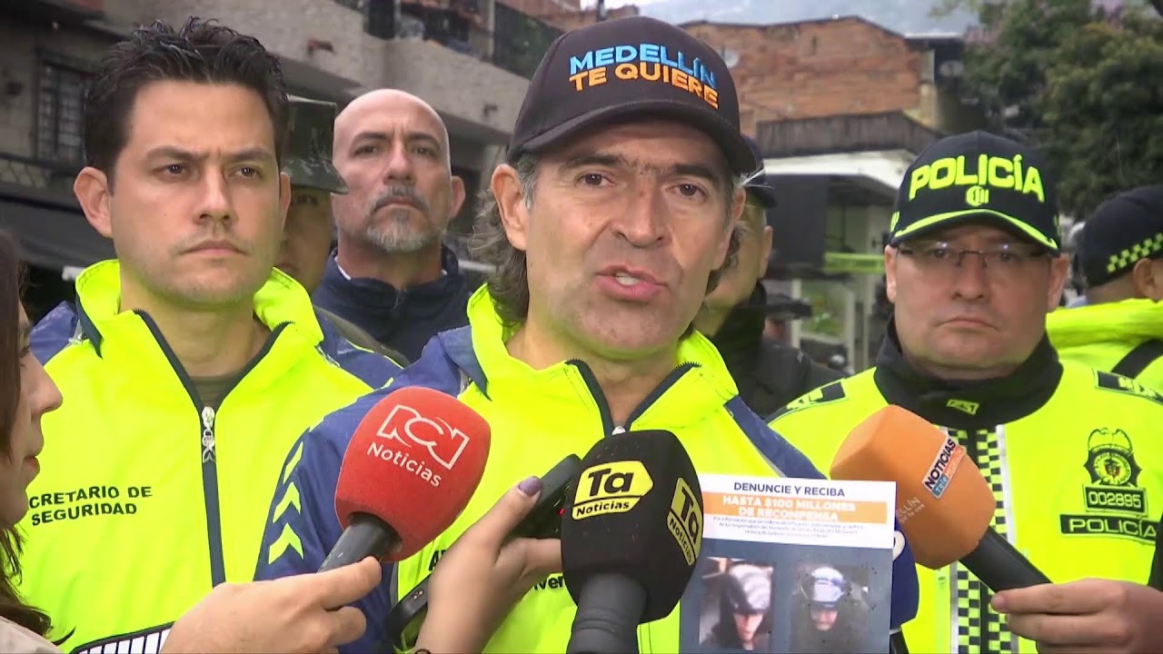 🔴#EnVivo Declaraciones del alcalde de Medellín sobre balacera en Belén Rosales