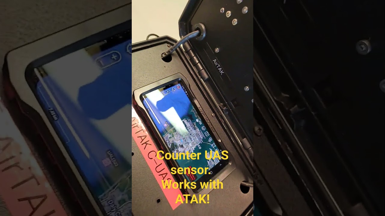 Counter UAS sensor. Works with ATAK. Picks up UAS Drone Remote ID, ADS-B & UAT.