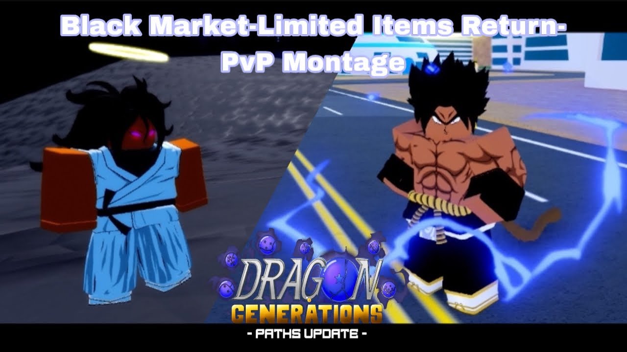 [NEW CODES!] Black Market Update/All Locations + PvP Montage (Dragon Generations)