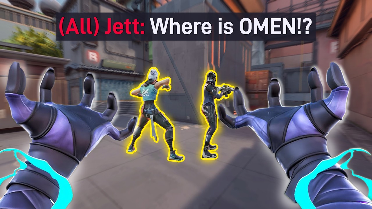 Omen is secretly the BEST Clutch Agent in Valorant | Valorant Highlights
