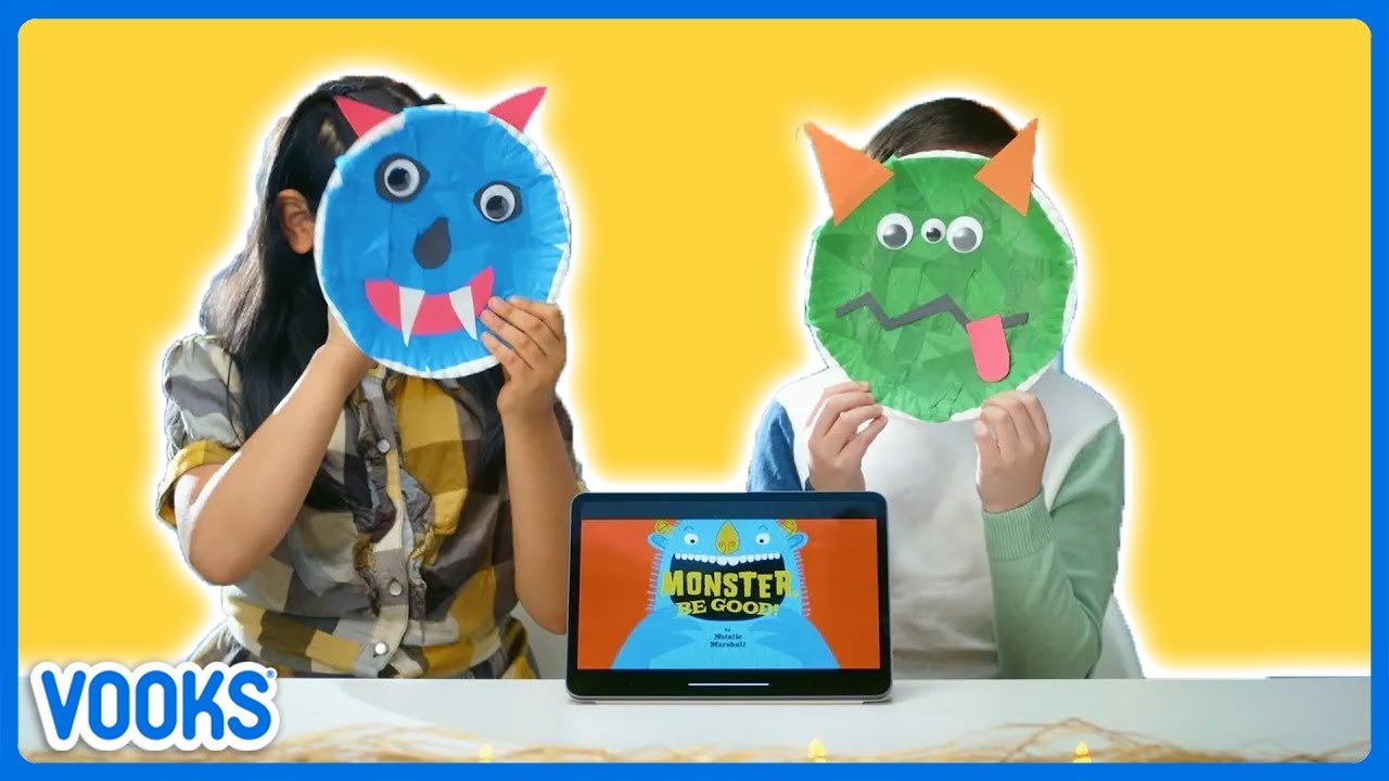 Активные видео для детей Идея Monster Easy Craft Анимированные рассказы 📚 Читать и учиться Воки