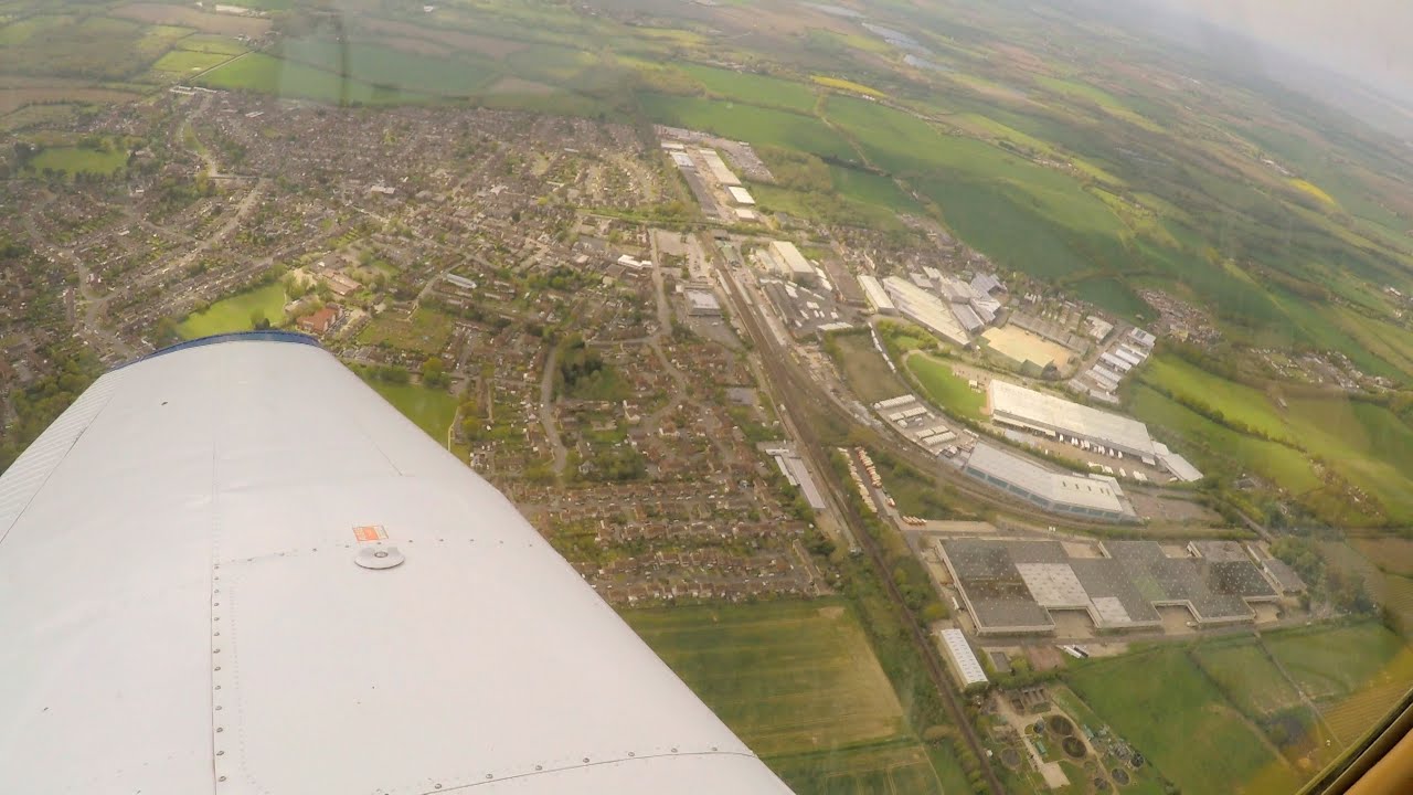 A short local flight from Biggin Hill via Paddock Wood