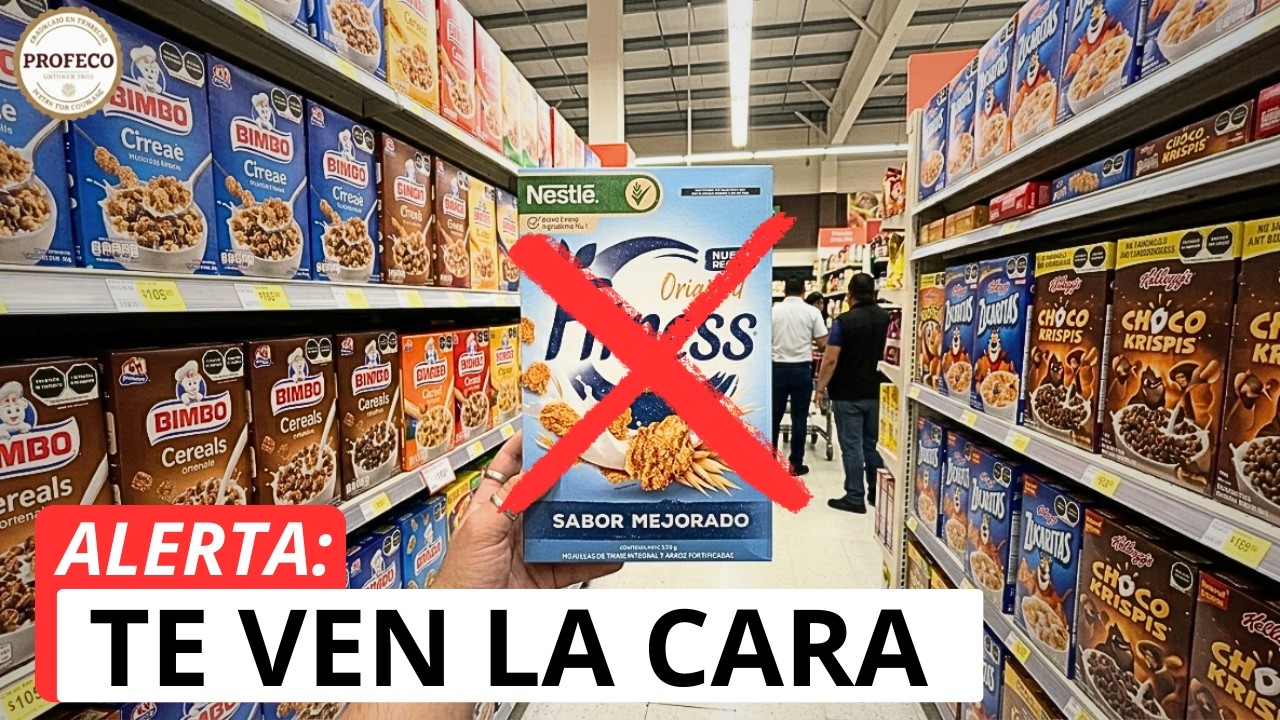 Cereal ‘Fitness’ NO es Fitness: Azúcar Disfrazada (Según PROFECO)